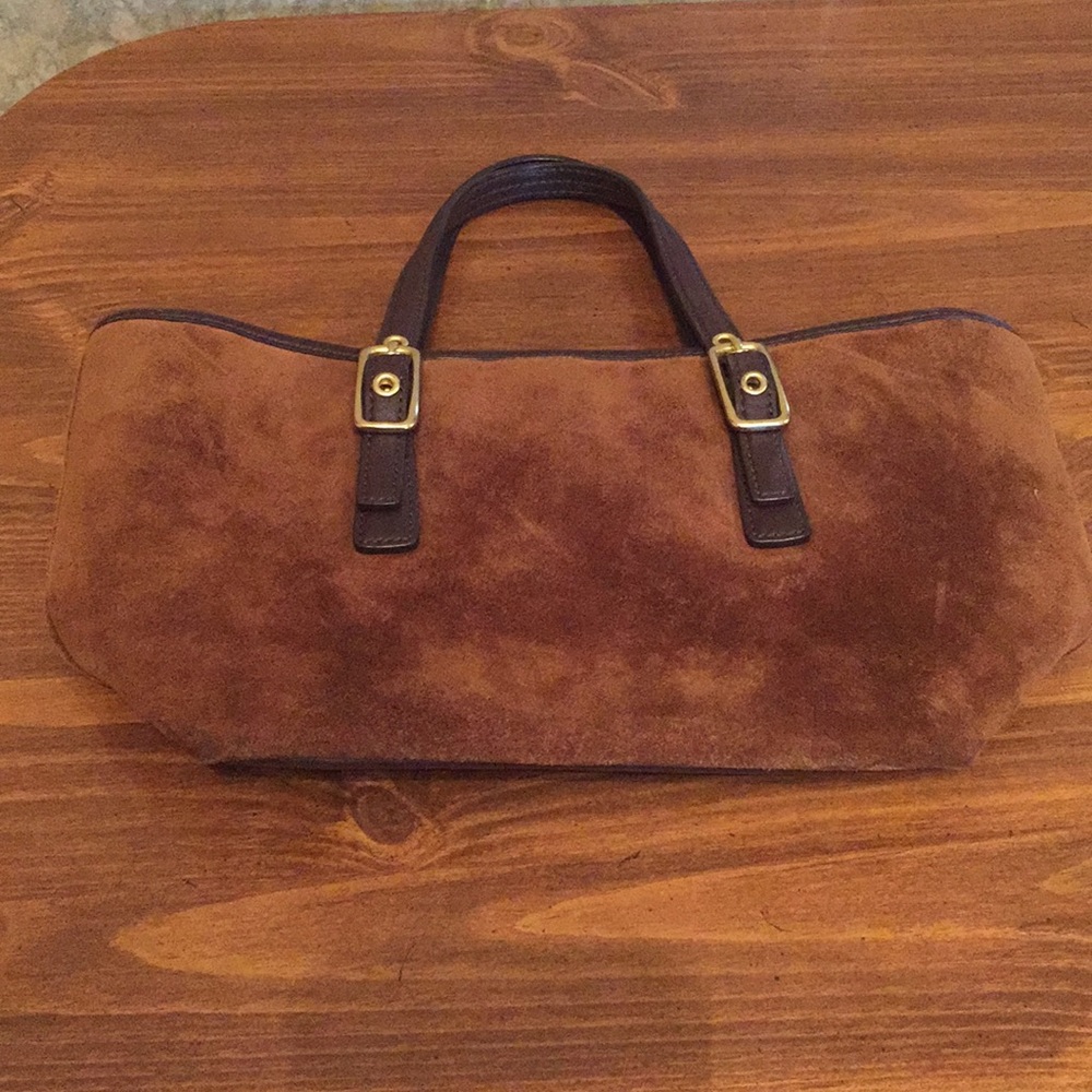 Coach🌹 purse bag satchel Legacy West bucket hobo - Picture 9 of 16